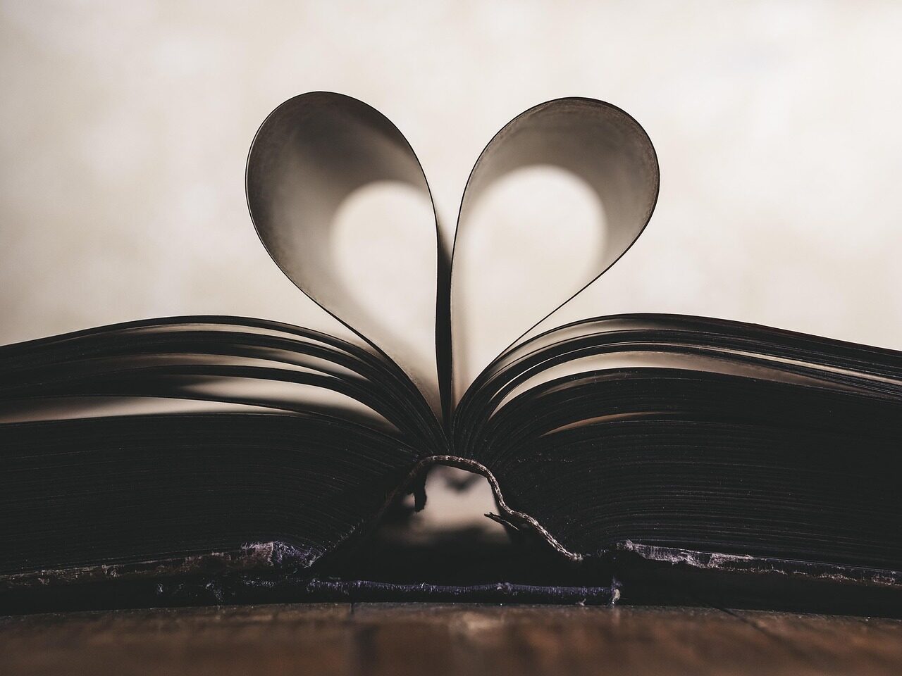 valentines day background, paper, heart, symbol, romance, valentine, love, open, page, book, inspiration, study, read, education, concept